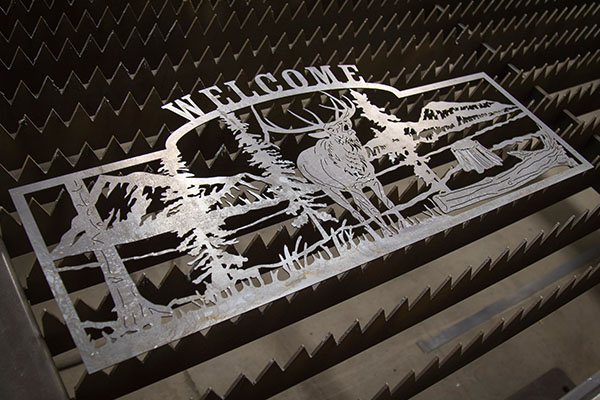 Laser Cut Metal Signs Smith Steelworks
