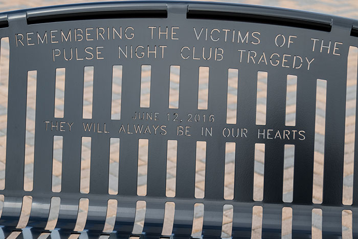 Custom Memorial Bench Smith Steelworks