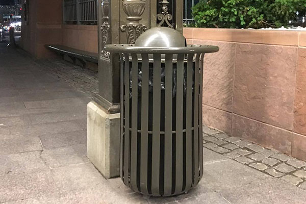LDS Church Trash Receptacles
