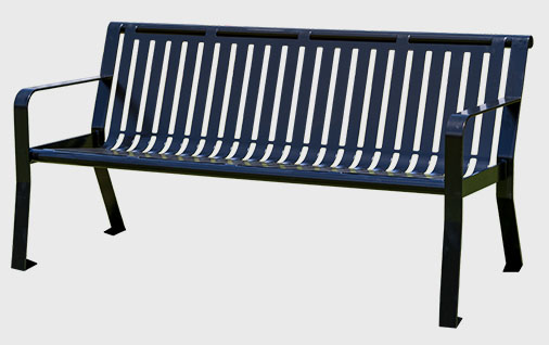 Classic Public Park Benches