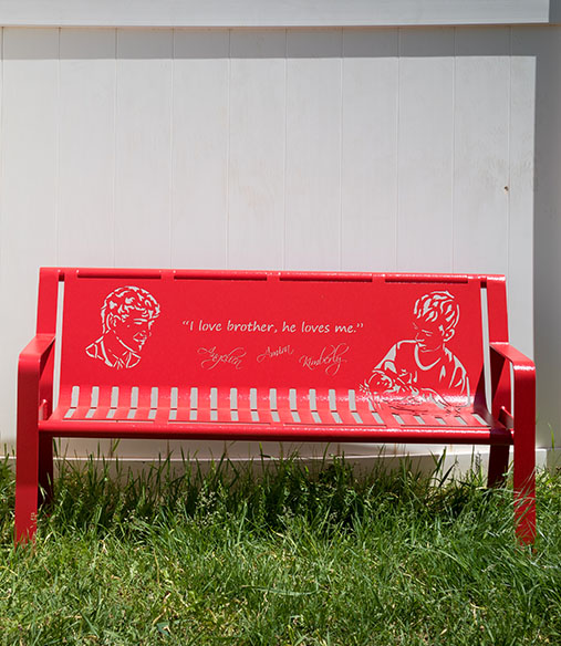 Memorial Bench Smith Steelworks