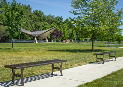 Park Slat Benches