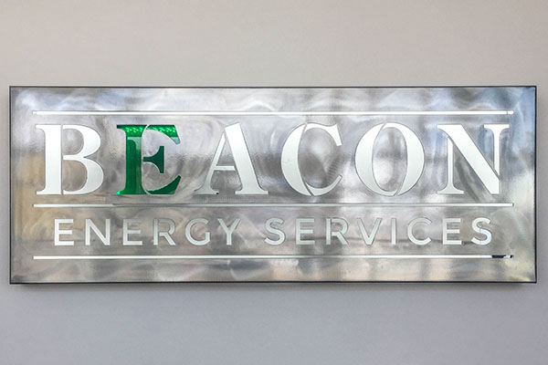 Beacon Energy Services Office Sign