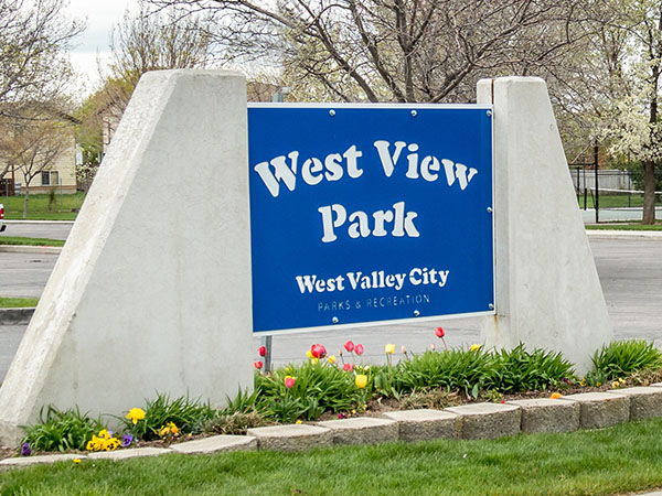 West Valley City Park Sign