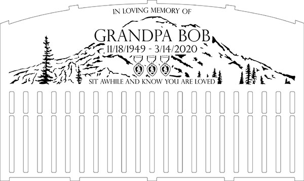 Memorial Bench Swing Draft Memorial Bench Swing Draft