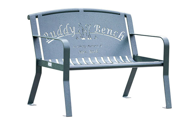 Arched Back Buddy Benches