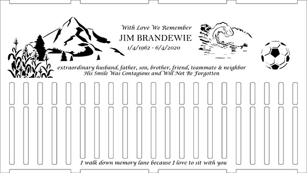  Jim Brandewie Bench Proof