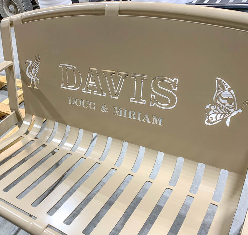 Grandparent Benches For Cemeteries