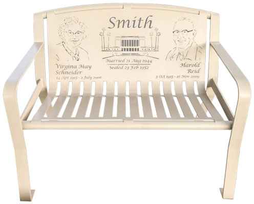 Memorial Benches For Cemetery Parks