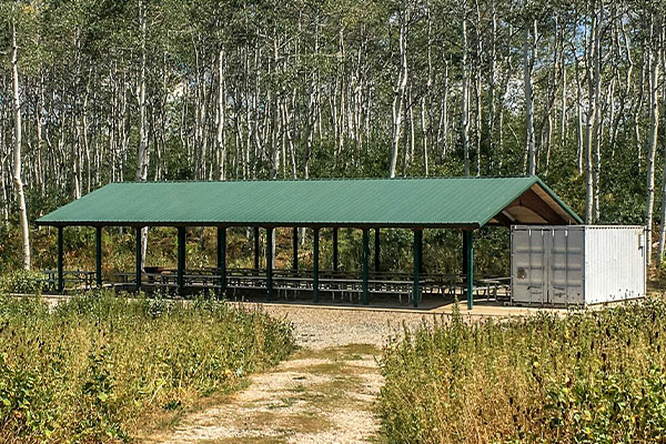 Forest Glulam Pavilions