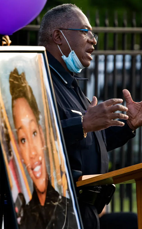 Detective Tanisha Pughsley Memorial Vigil