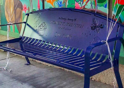 Child Designed Memorial Benches
