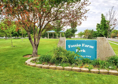 Fassio Farm Park West Valley Park Signage