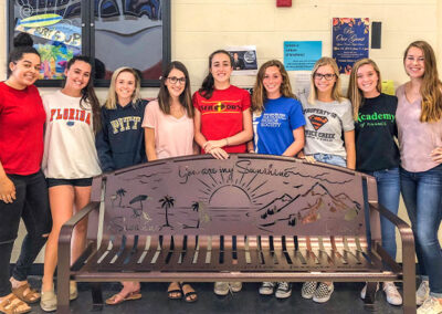 Memorial Benches For High Schools