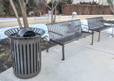 Outdoor Receptacle Site Furnishings