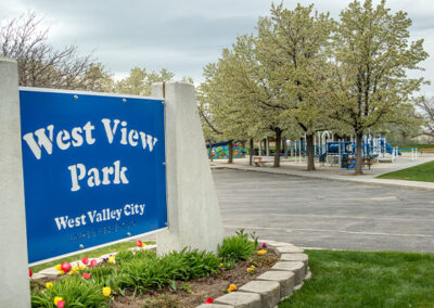 West View Park Signage For West Valley City UT