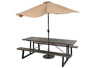 Umbrella Picnic Table Option