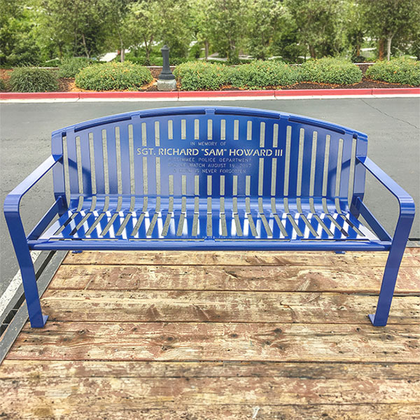 Steel Powder Coated Apartment Benches