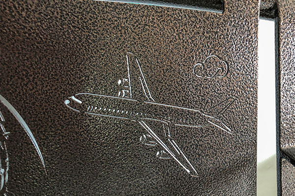 Memorial Bench For A Spouse Airplane Design