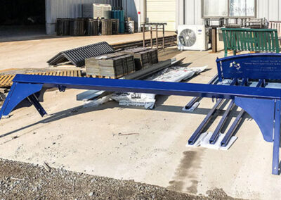 Cobalt Blue Durable Steel Swing Set Base