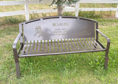 Front Lawn Memorial Benches