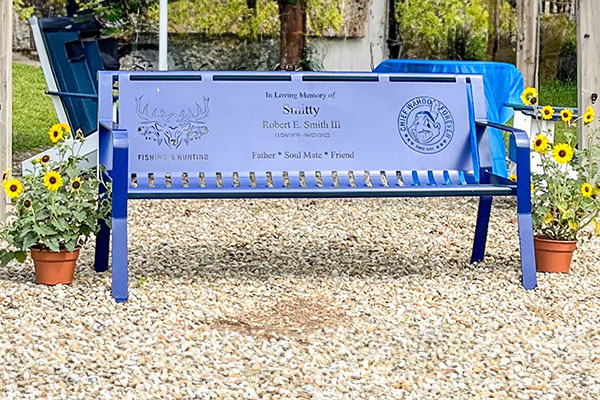 Smitty Waterfront Memorial Bench