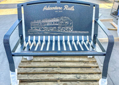 Adventure Rails Birthday Bench