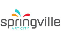 Springville City Logo For Swing Bench