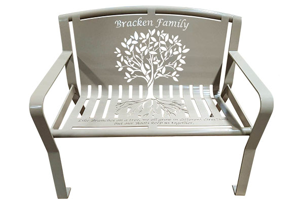 Bracken Family Memorial Bench
