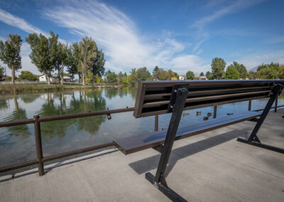 Duck Pond Bleacher Benches