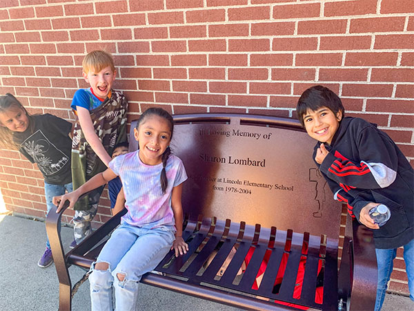 School Bench For Idaho Site Installations
