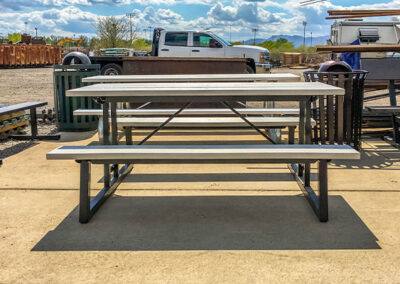 Table Top Recycled Picnic Tables