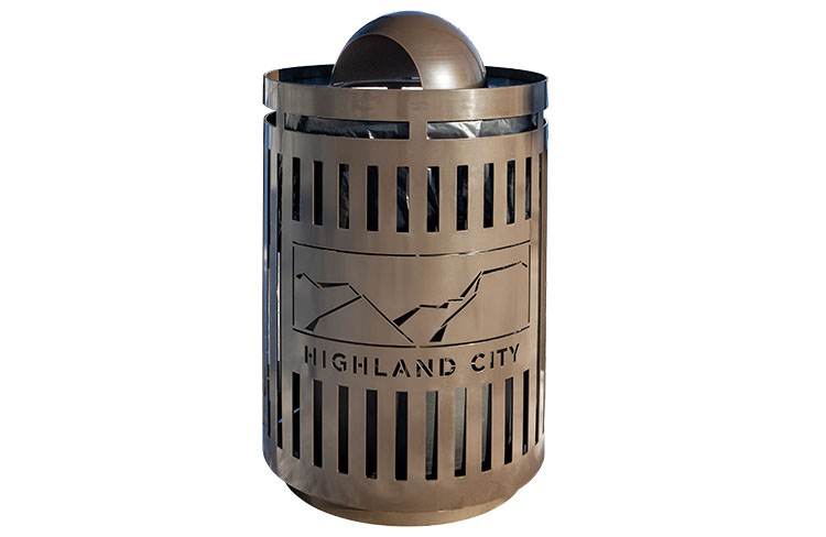Highland City Dome Receptacles
