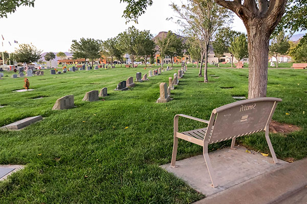 Cemetery Memorial Bench Benefits