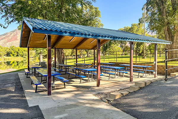 Recreational Knoll Park Pavilion