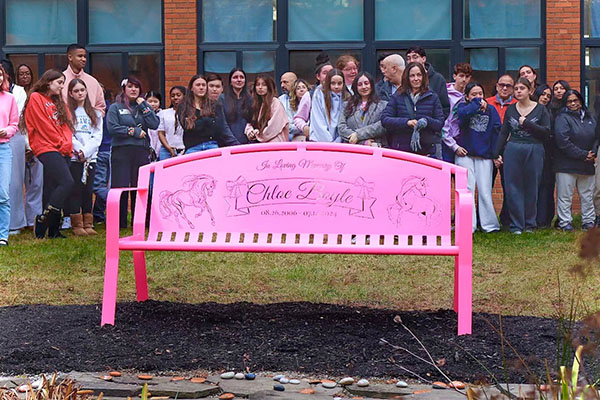 Memorial Bench For Chloe Boyle