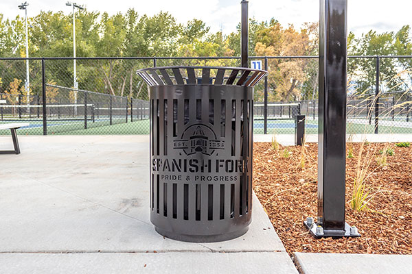 Trash Receptacles For Pickleball Court Trash Receptacles For Pickleball Court