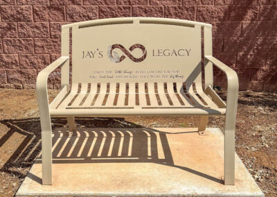 Infinity Memorial Bench