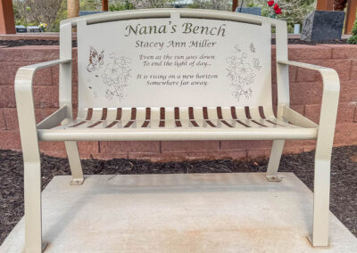 Nana's Memorial Bench