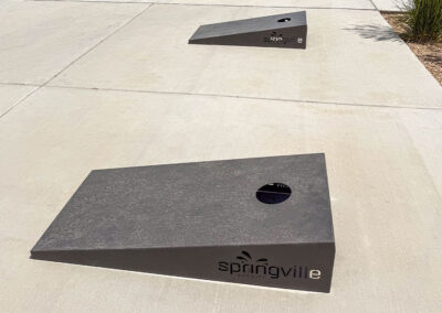 Steel Laser Cut Cornhole Boards