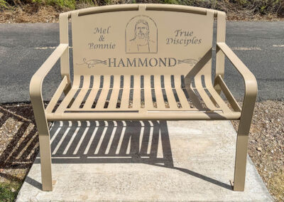 True Disciples of Christ Memorial Bench