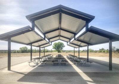 Barn Roof Style Custom Pavilions