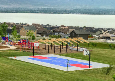 Custom Manufactured Glulam Pavilion