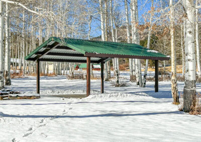 Monticello UT Steel Pavilion