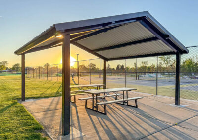 Pickeball Pavilions For Parks