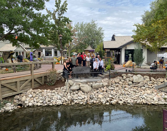 Gardner Village Outdoor Bench
