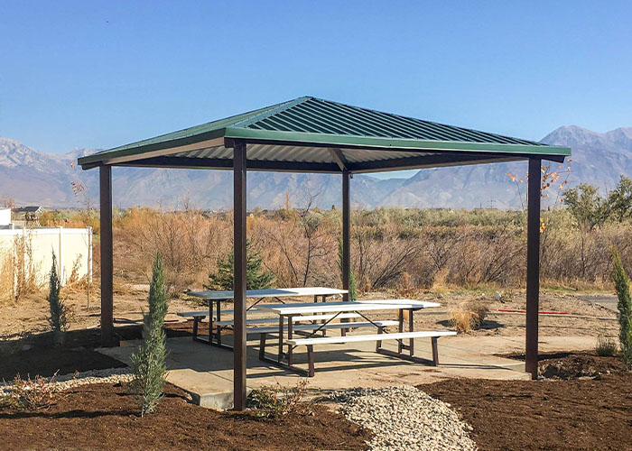 Custom Steel Pergola Manufacturer