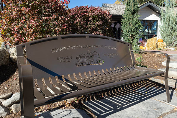 Outdoor Plaza Benches