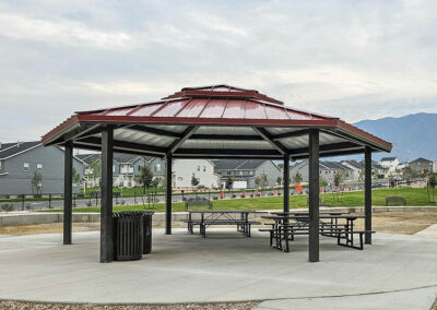 Custom Modern Pavilion Styles For Parks