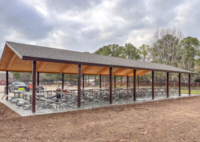 Glulam Shingle Pavilions